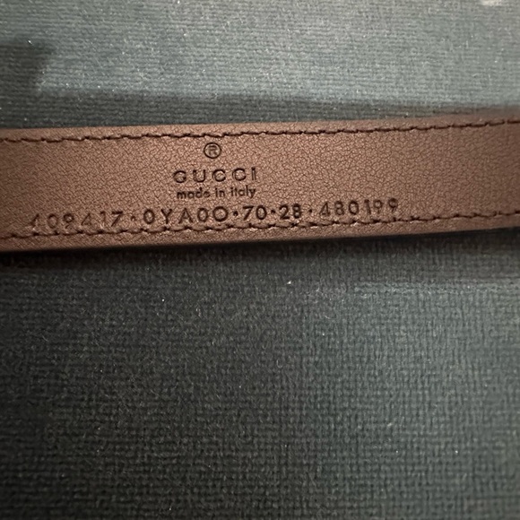 Gucci double G’s marmont belt, women’s size 80cm - Picture 5 of 7